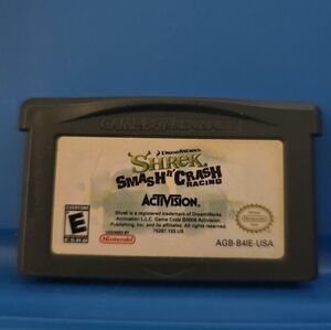 Shrek Smash n' Crash Racing Game Cartridge